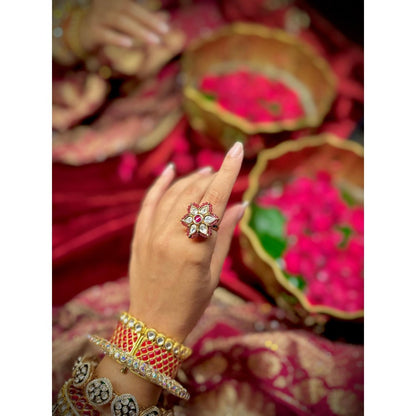 Tussya by Shreya Kashni - Ruby