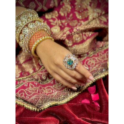 Tussya by Shreya Mandala - Turquoise