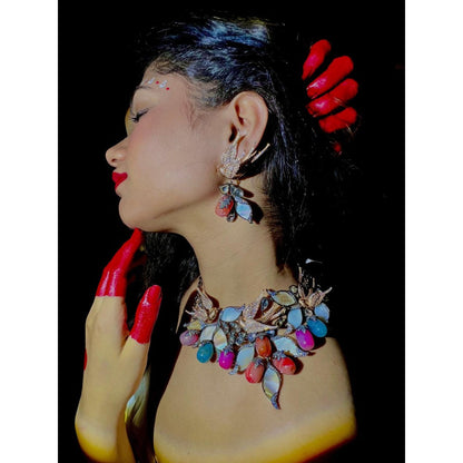 Tussya by Shreya Gemara Necklace Set