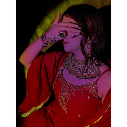 Tussya by Shreya Zevarra Bridal Necklace Set