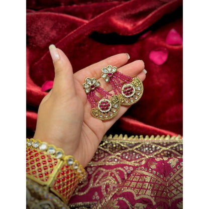 Tussya by Shreya Chandni - Magenta