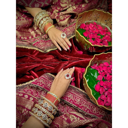 Tussya by Shreya Qila - Ruby