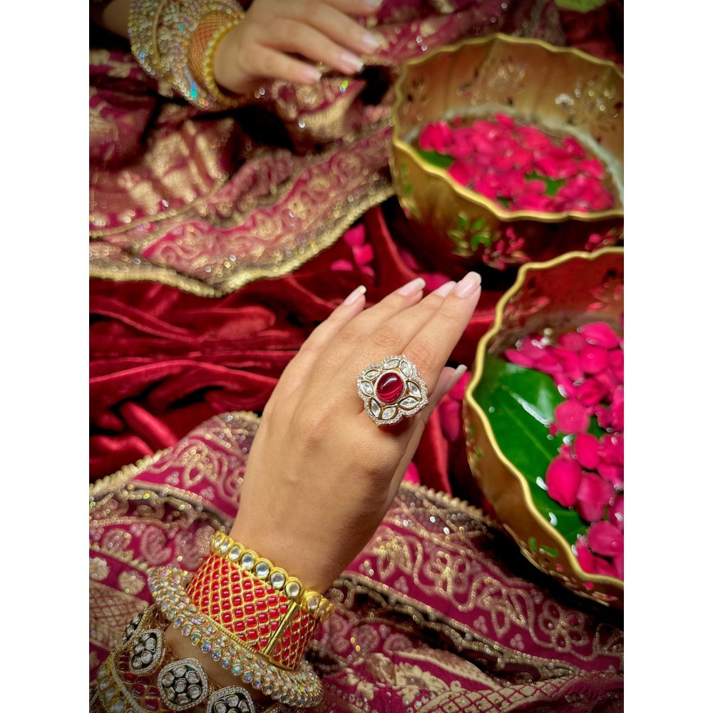 Tussya by Shreya Qila - Ruby