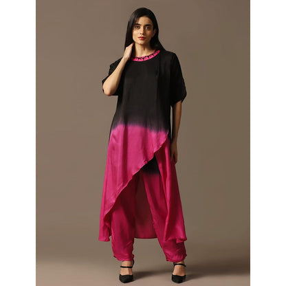 "Two Sisters" by Gyans Multicolour Kurta with Pant (Set of 2)