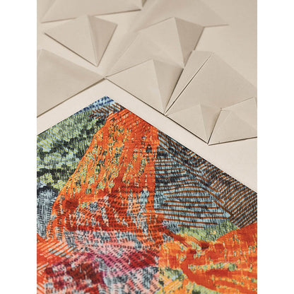 UNALLUME BY NISHA Multi-Colour Printed Pocket Square