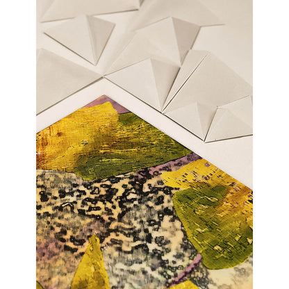 UNALLUME BY NISHA Multi-Colour Printed Pocket Square