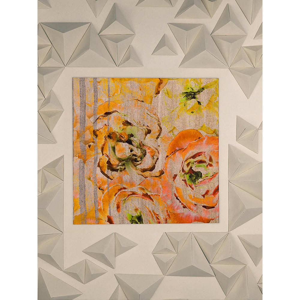 UNALLUME BY NISHA Multi-Colour Printed Pocket Square