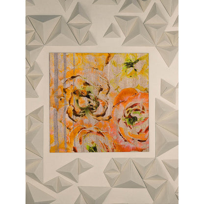 UNALLUME BY NISHA Multi-Colour Printed Pocket Square