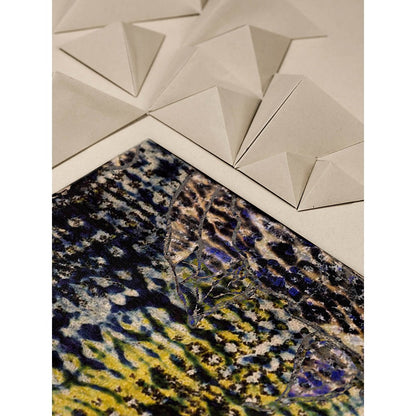 UNALLUME BY NISHA Multi-Colour Printed Pocket Square