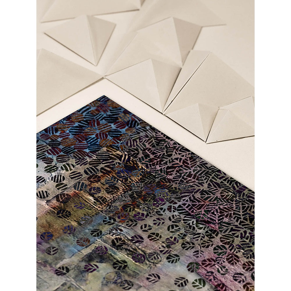 UNALLUME BY NISHA Multi-Colour Printed Pocket Square