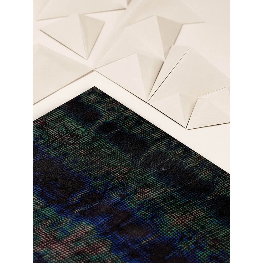 UNALLUME BY NISHA Multi-Colour Printed Pocket Square