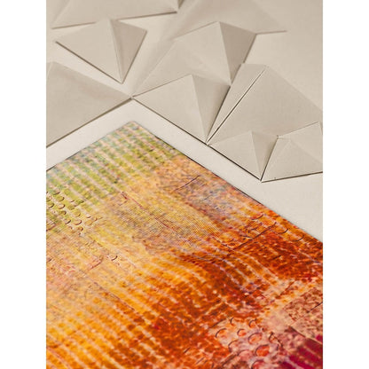 UNALLUME BY NISHA Multi-Colour Tie & Dye Pocket Square