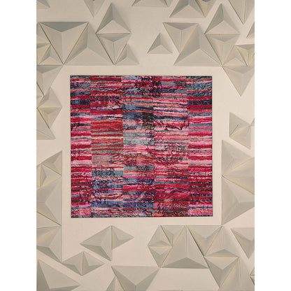 UNALLUME BY NISHA Multi-Colour Printed Pocket Square