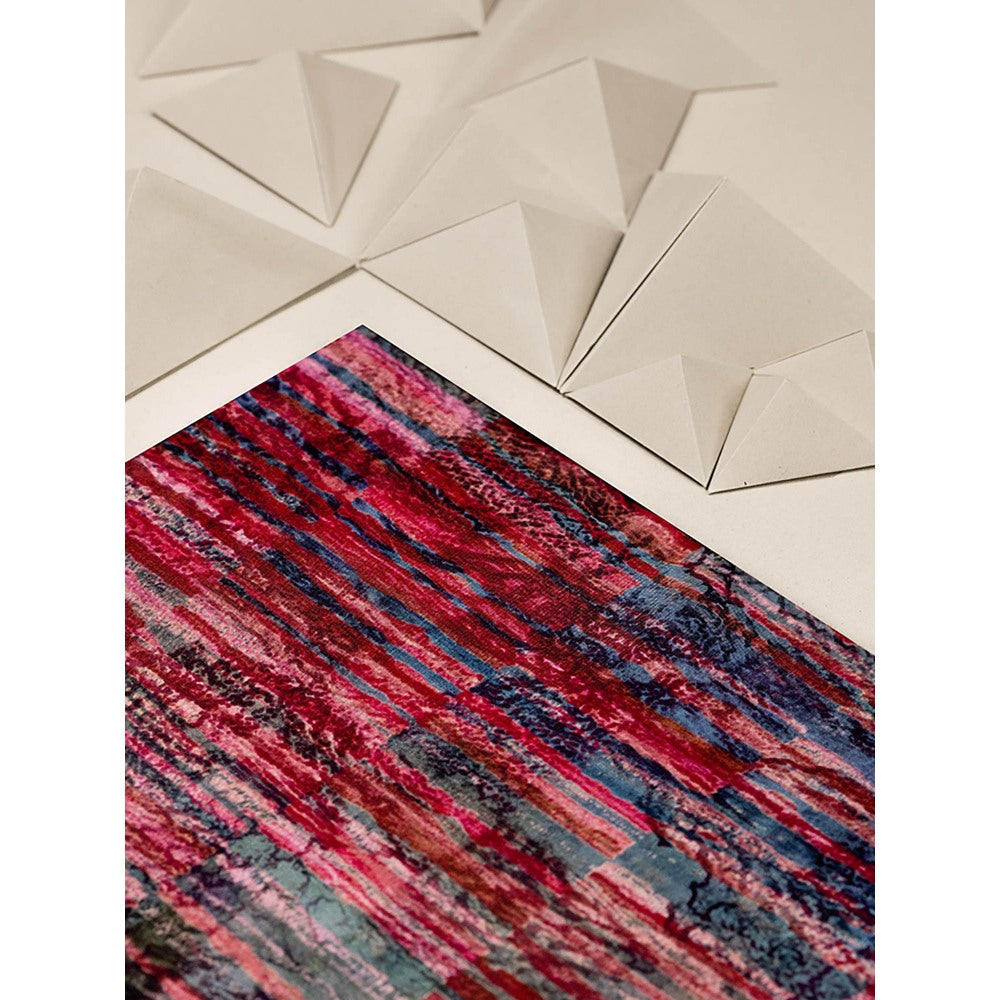 UNALLUME BY NISHA Multi-Colour Printed Pocket Square