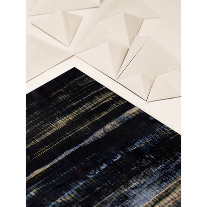 UNALLUME BY NISHA Multi-Colour Printed Pocket Square