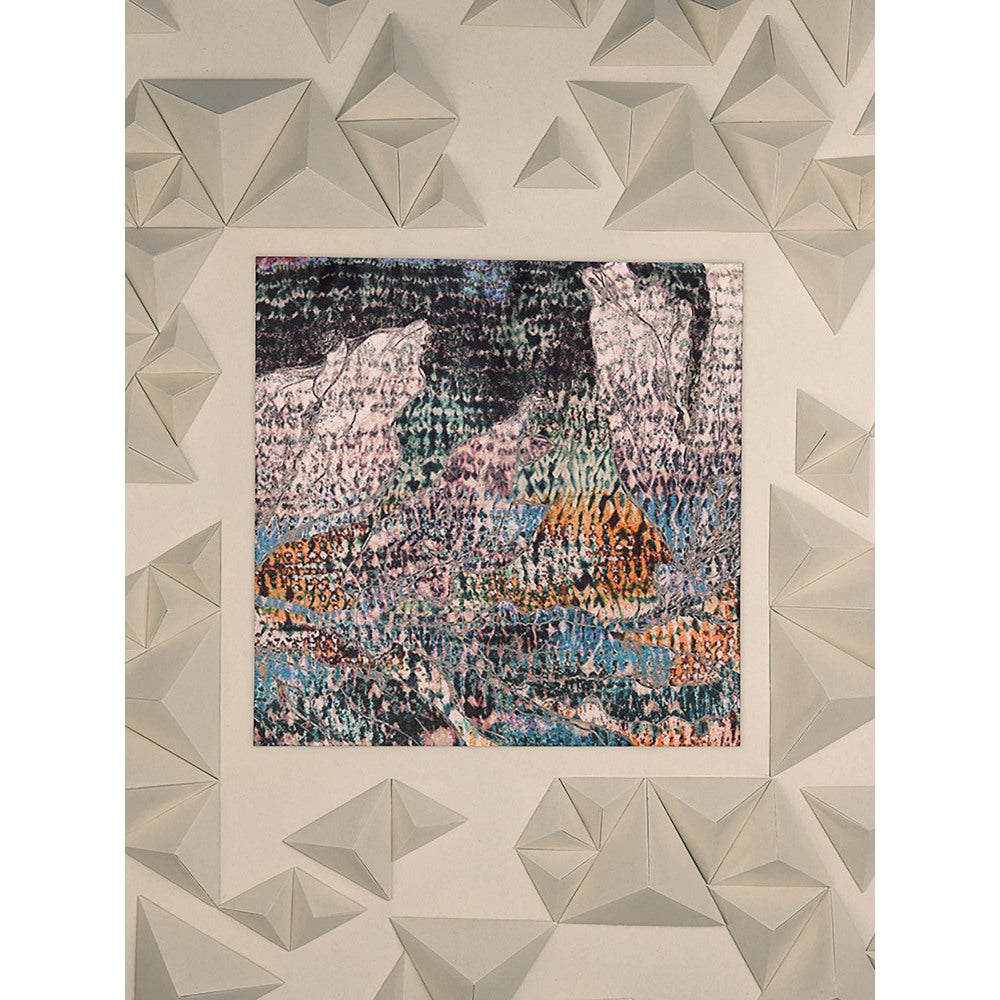 UNALLUME BY NISHA Multi-Colour Printed Pocket Square
