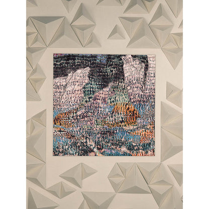 UNALLUME BY NISHA Multi-Colour Printed Pocket Square
