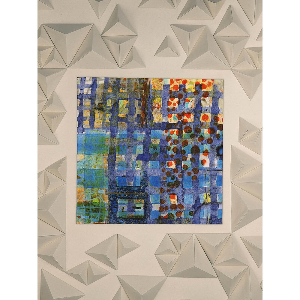 UNALLUME BY NISHA Multi-Colour Printed Pocket Square