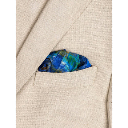 UNALLUME BY NISHA Multi-Colour Printed Pocket Square