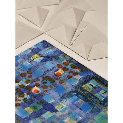 UNALLUME BY NISHA Multi-Colour Printed Pocket Square