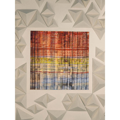 UNALLUME BY NISHA Multi-Colour Printed Pocket Square