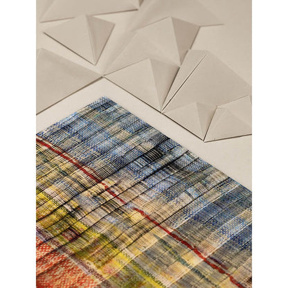 UNALLUME BY NISHA Multi-Colour Printed Pocket Square
