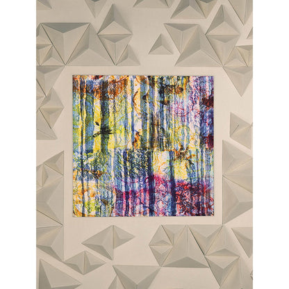 UNALLUME BY NISHA Multi-Colour Printed Pocket Square