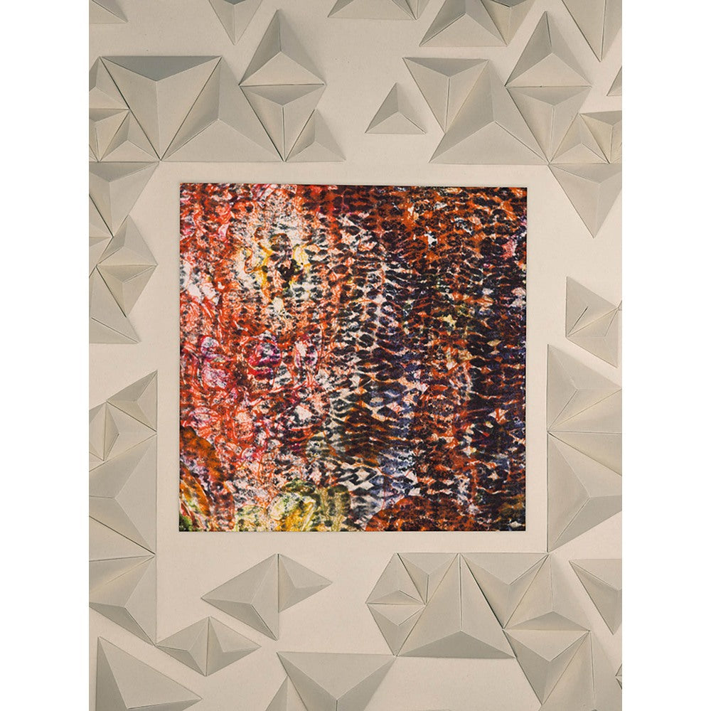 UNALLUME BY NISHA Multi-Colour Printed Pocket Square
