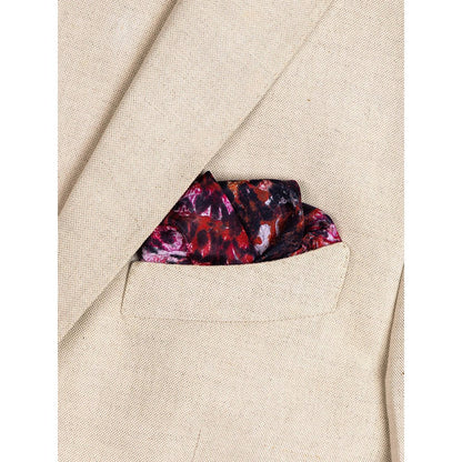 UNALLUME BY NISHA Multi-Colour Printed Pocket Square