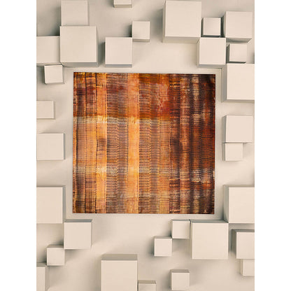 UNALLUME BY NISHA Multi-Colour Printed Pocket Square