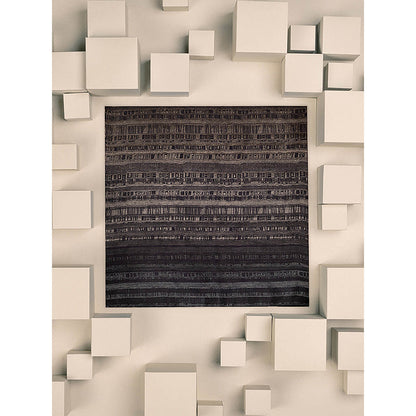 UNALLUME BY NISHA Multi-Colour Printed Pocket Square