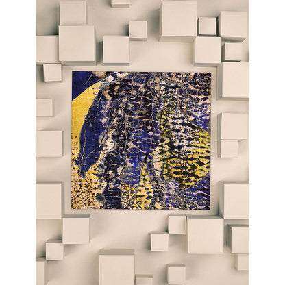 UNALLUME BY NISHA Multi-Colour Printed Pocket Square