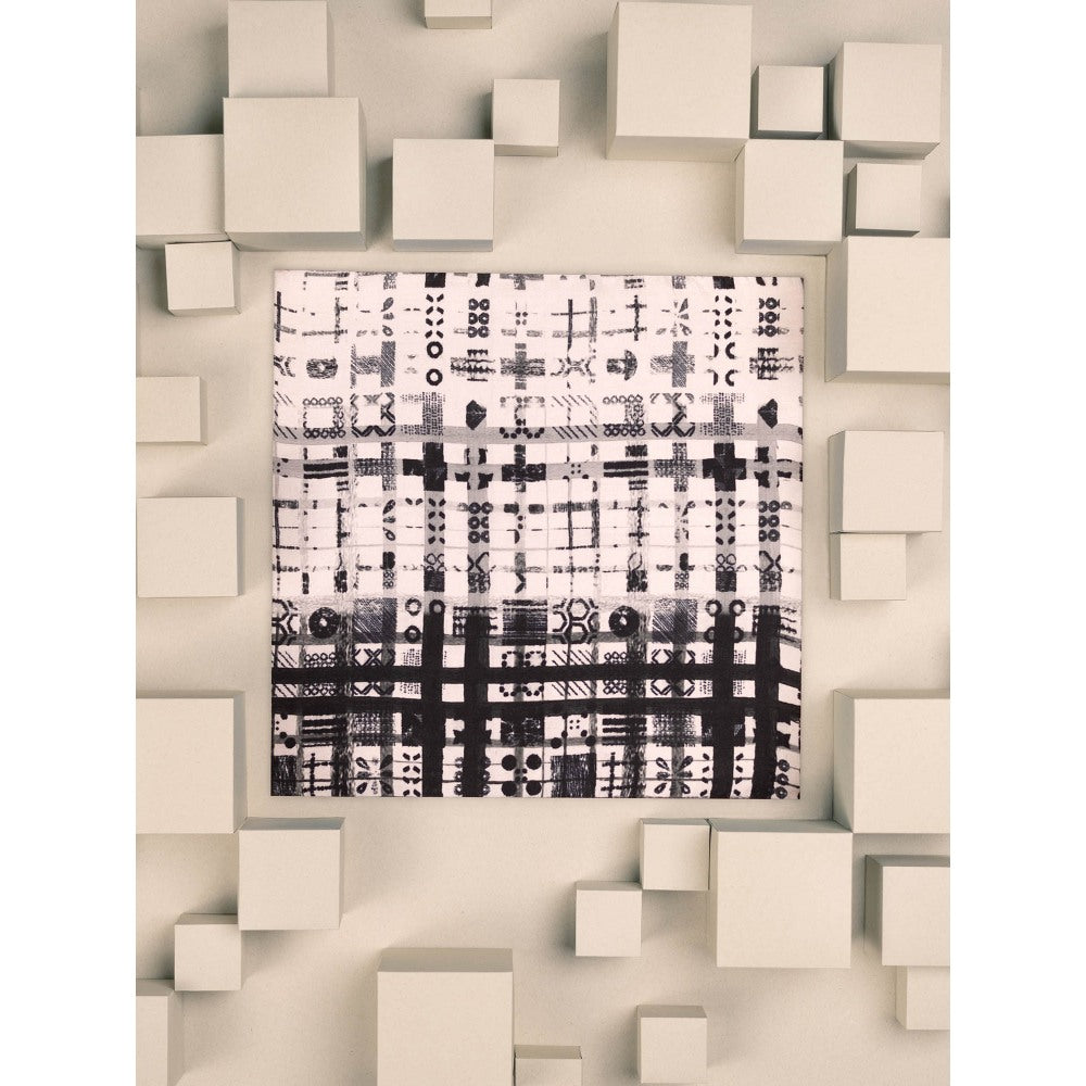UNALLUME BY NISHA Multi-Colour Printed Pocket Square