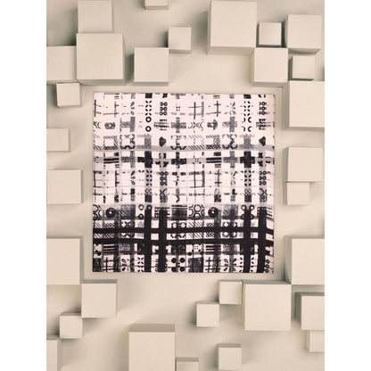 UNALLUME BY NISHA Multi-Colour Printed Pocket Square