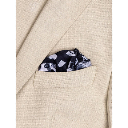 UNALLUME BY NISHA Multi-Colour Printed Pocket Square