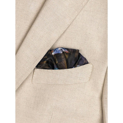 UNALLUME BY NISHA Multi-Colour Printed Pocket Square