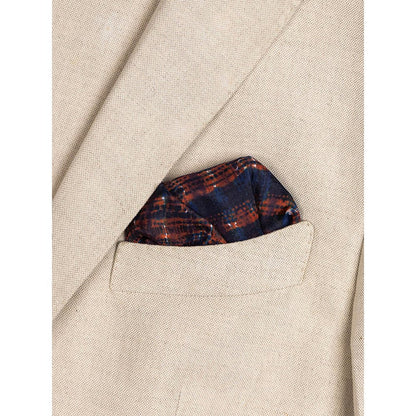 UNALLUME BY NISHA Multi-Colour Printed Pocket Square