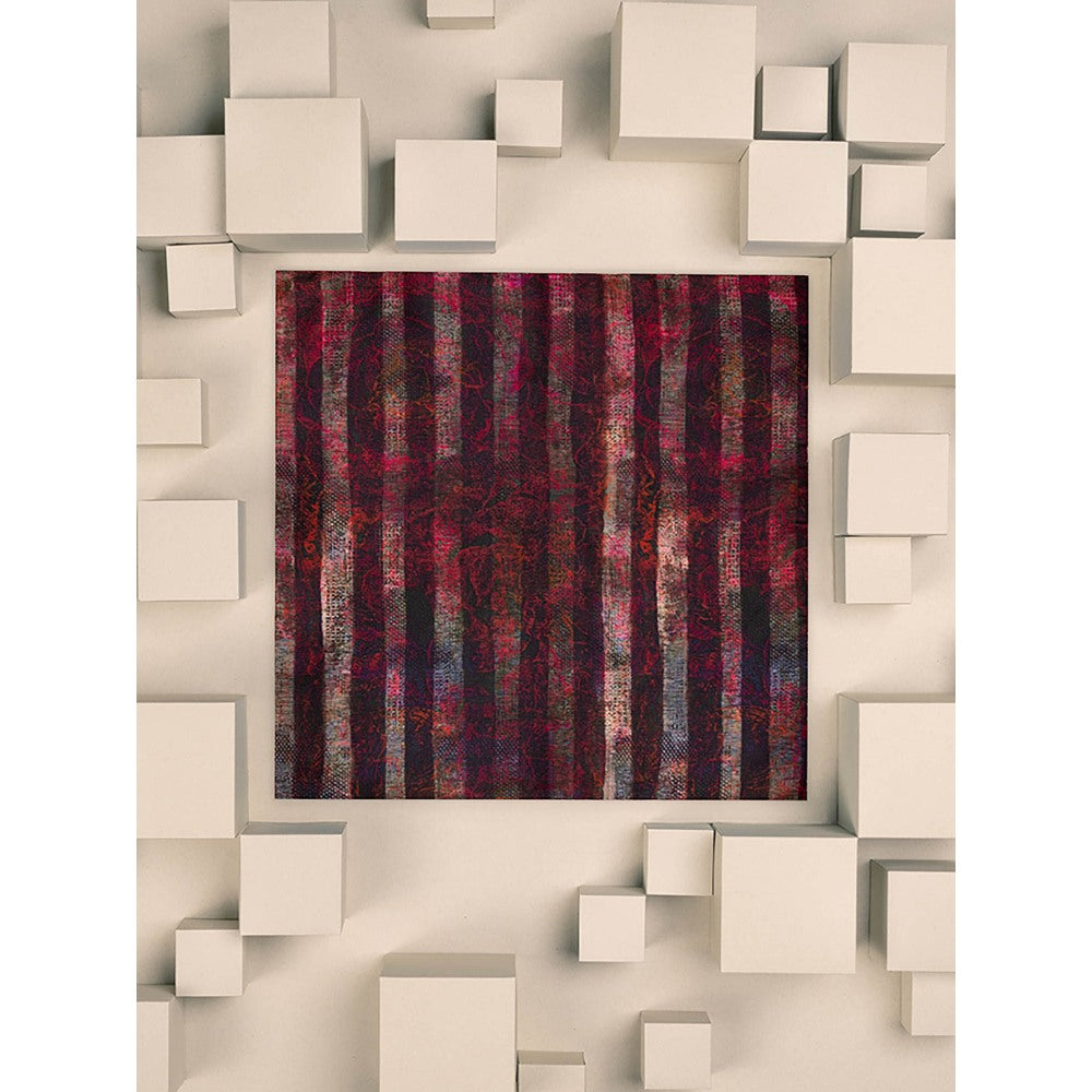 UNALLUME BY NISHA Multi-Colour Printed Pocket Square