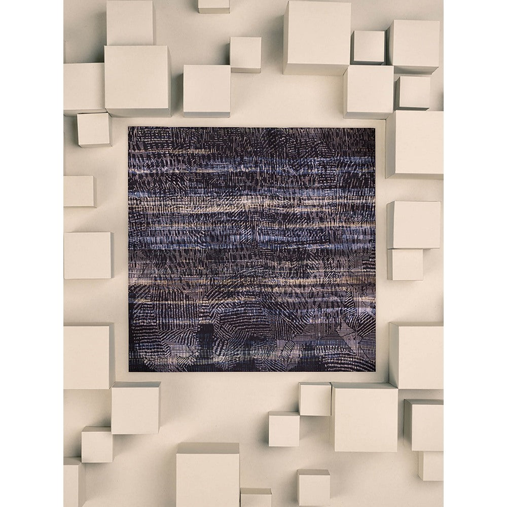 UNALLUME BY NISHA Multi-Colour Printed Pocket Square