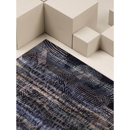 UNALLUME BY NISHA Multi-Colour Printed Pocket Square