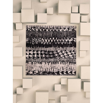 UNALLUME BY NISHA Multi-Colour Printed Pocket Square