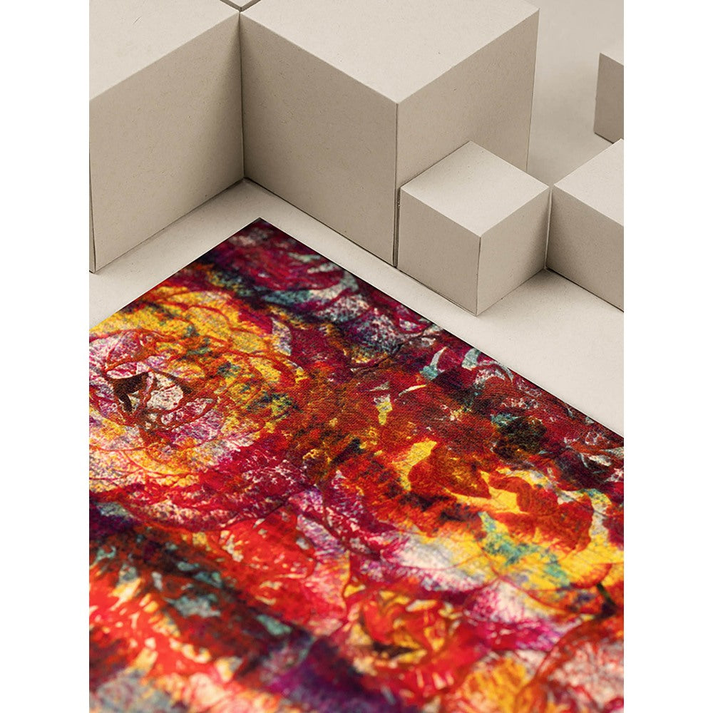 UNALLUME BY NISHA Multi-Colour Printed Pocket Square