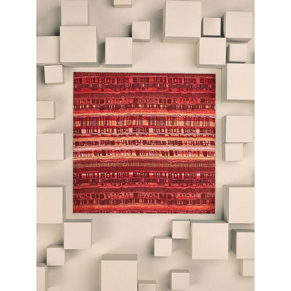 UNALLUME BY NISHA Multi-Colour Printed Pocket Square