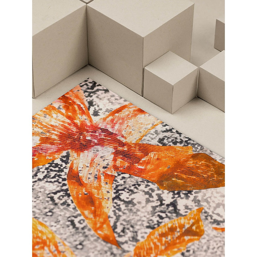 UNALLUME BY NISHA Multi-Colour Floral Pocket Square