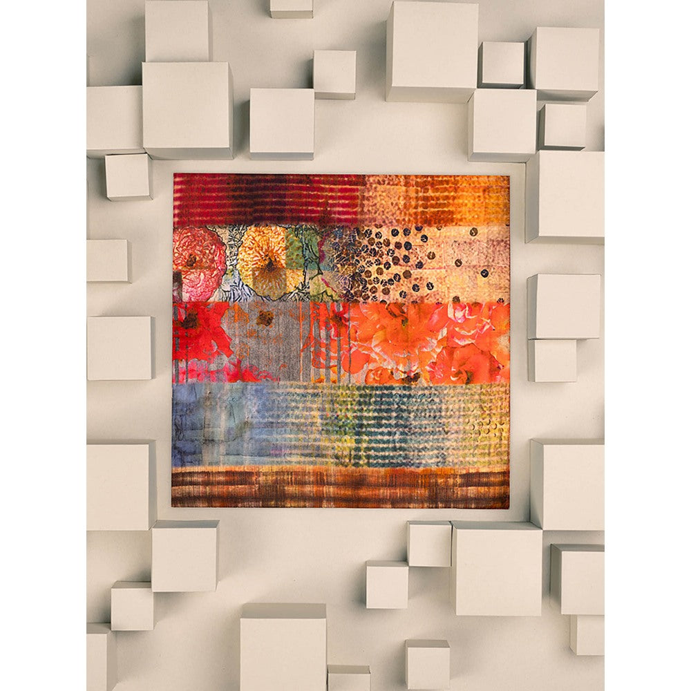 UNALLUME BY NISHA Multi-Colour Printed Pocket Square