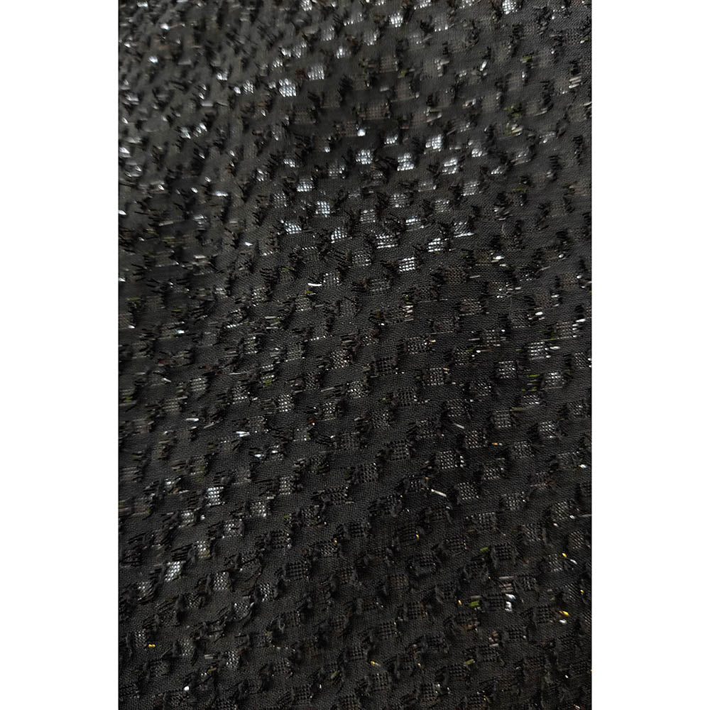Urban Suburban Black Shimmer One Shoulder Mini Dress with Belt (Set of 2)