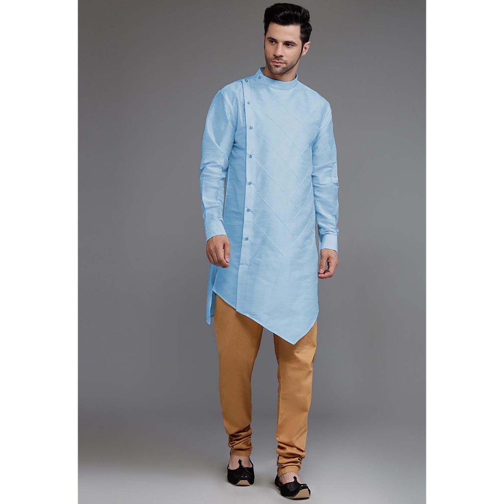 UTSAV FASHION Blue Solid Kurta and Pant