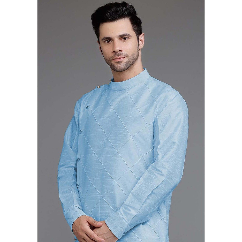 UTSAV FASHION Blue Solid Kurta and Pant