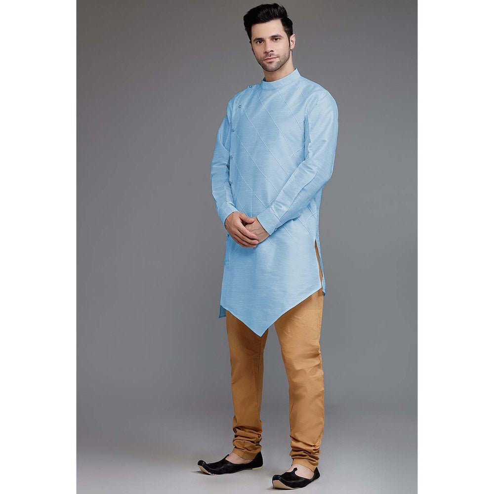 UTSAV FASHION Blue Solid Kurta and Pant