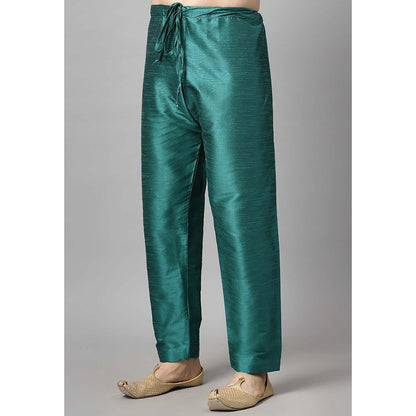 UTSAV FASHION Teal Solid Kurta and Pant